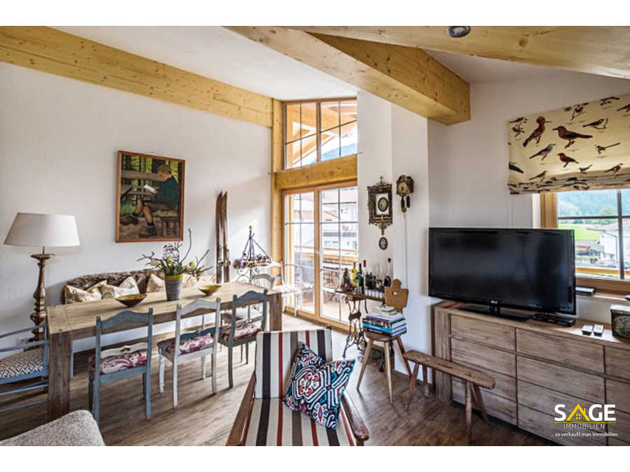 Dachgeschosswohnung in 6365 Kirchberg in Tirol Immobilie: Dachgeschosswohnung in 6365 Kirchberg in Tirol