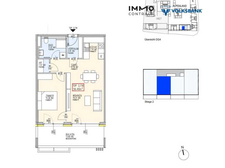Dachgeschosswohnung in 3100 St. Pölten Immobilie: Dachgeschosswohnung in 3100 St. Pölten