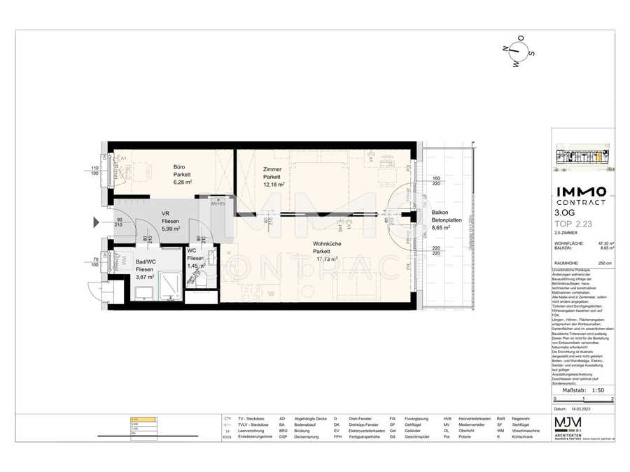 Dachgeschosswohnung in 2000 Stockerau Immobilie: Dachgeschosswohnung in 2000 Stockerau