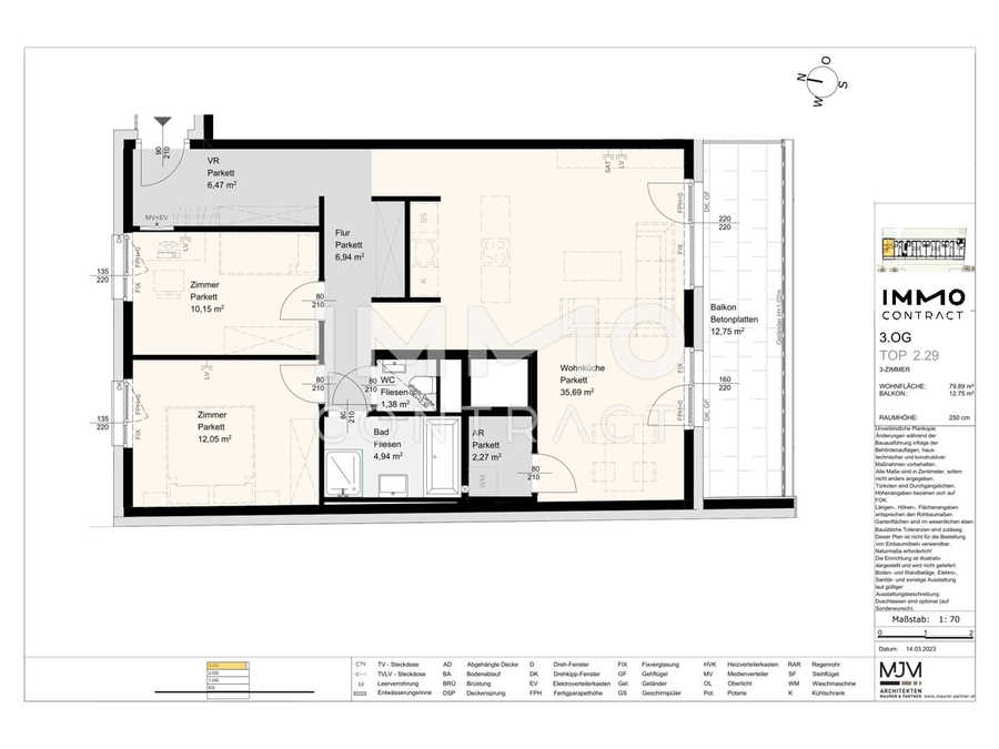 Dachgeschosswohnung in 2000 Stockerau Immobilie: Dachgeschosswohnung in 2000 Stockerau