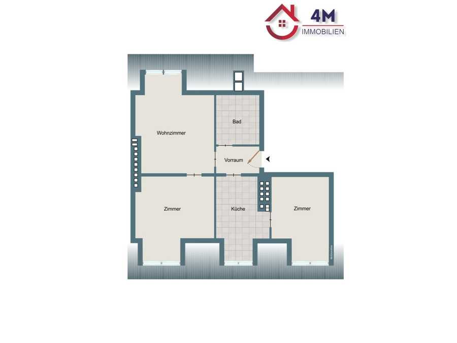 Dachgeschosswohnung in 1100 Wien Immobilie: Dachgeschosswohnung in 1100 Wien
