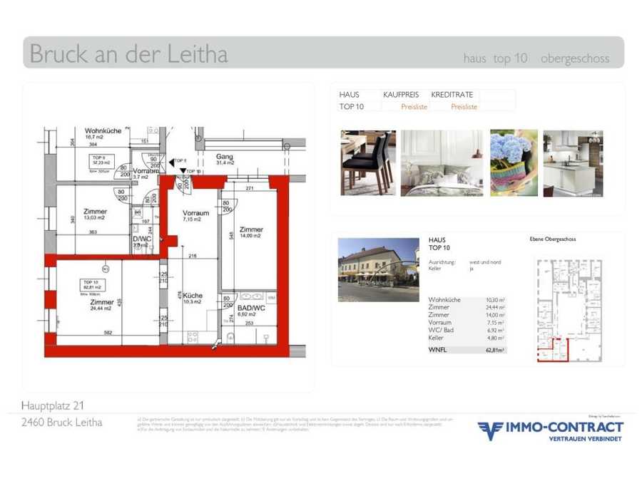 Eigentumswohnung in 2460 Bruck an der Leitha Immobilie: Eigentumswohnung in 2460 Bruck an der Leitha