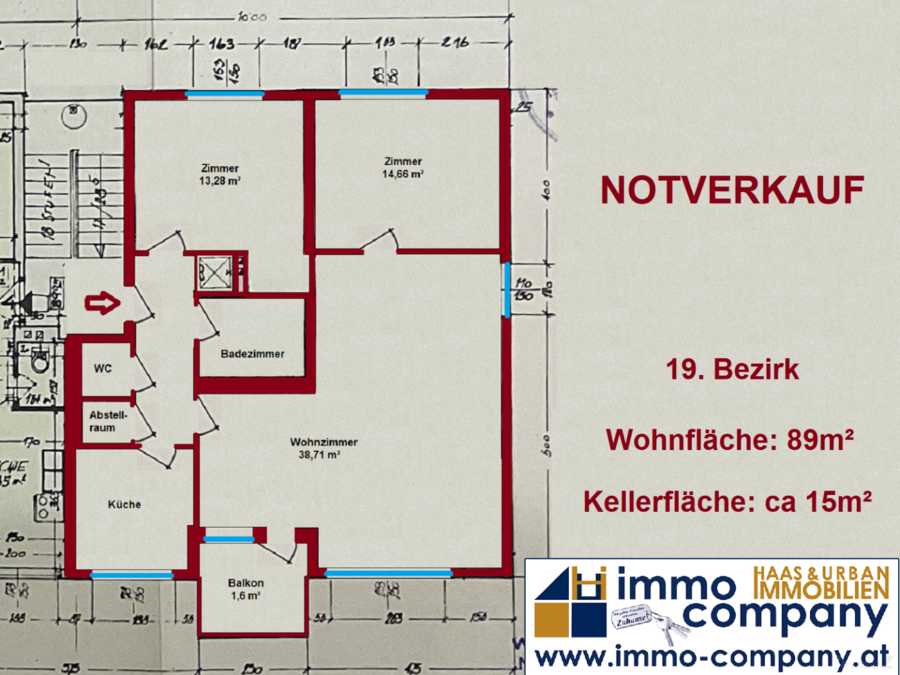 Immobilie: Eigentumswohnung in 1190 Wien