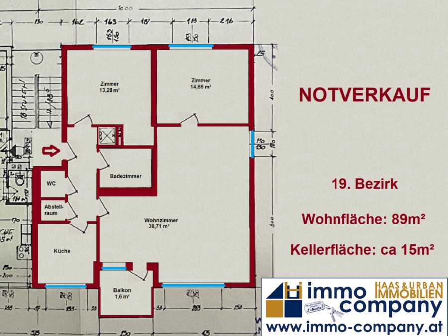 Eigentumswohnung in 1190 Wien Immobilie: Eigentumswohnung in 1190 Wien