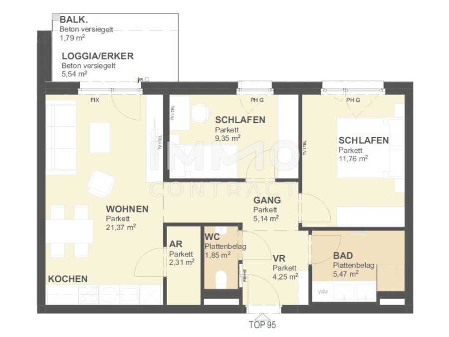 Immobilie: Eigentumswohnung in 1220 Wien