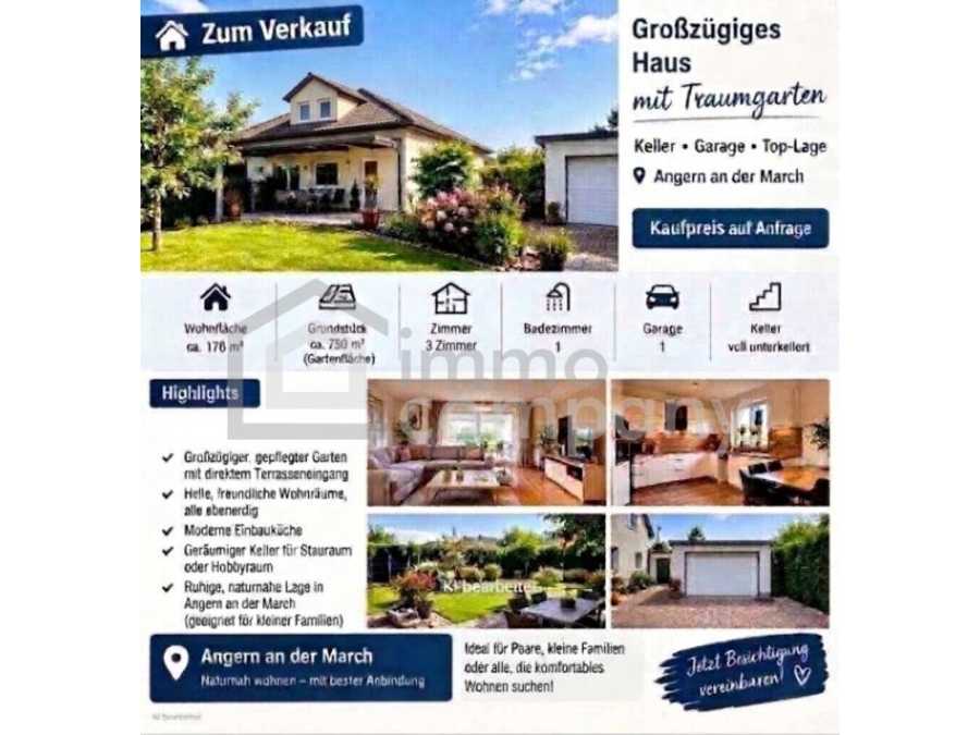 Immobilie: Einfamilienhaus in 2261 Angern an der March
