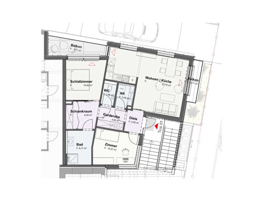 Immobilie: Mietwohnung in 9020 Klagenfurt