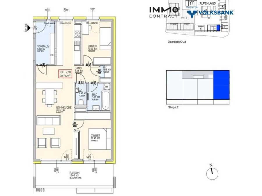 Mietwohnung in 3100 St. Pölten Immobilie: Mietwohnung in 3100 St. Pölten